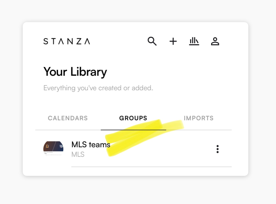 đ New: Calendars & Groups